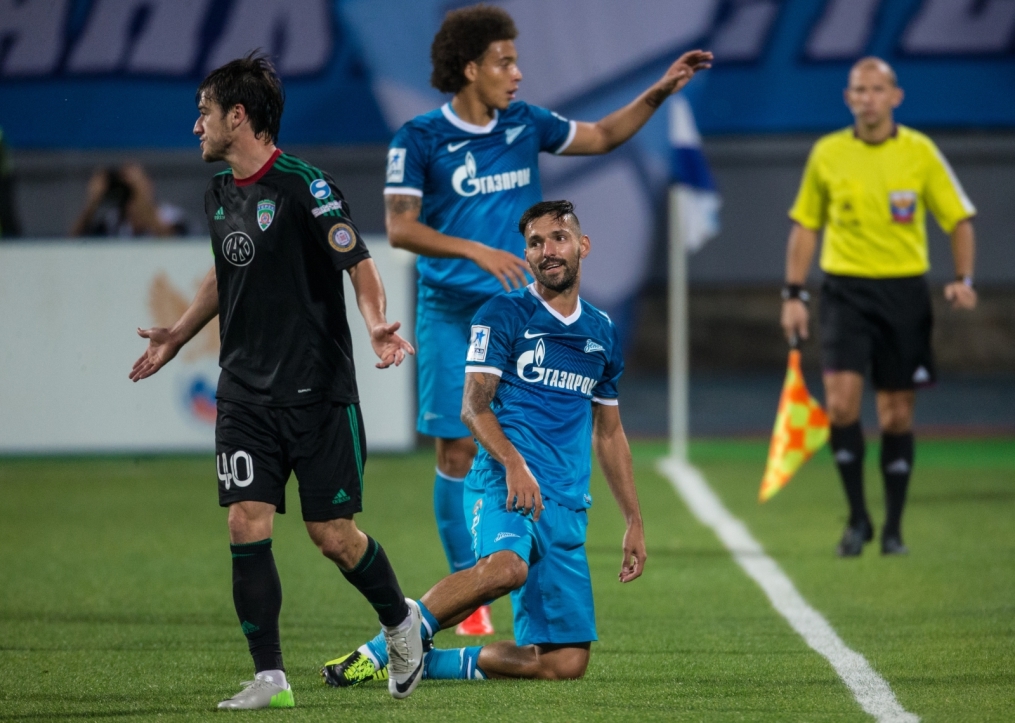 Матч 8-го тура СОГАЗ-Чемпионата России «Зенит» — «Терек»