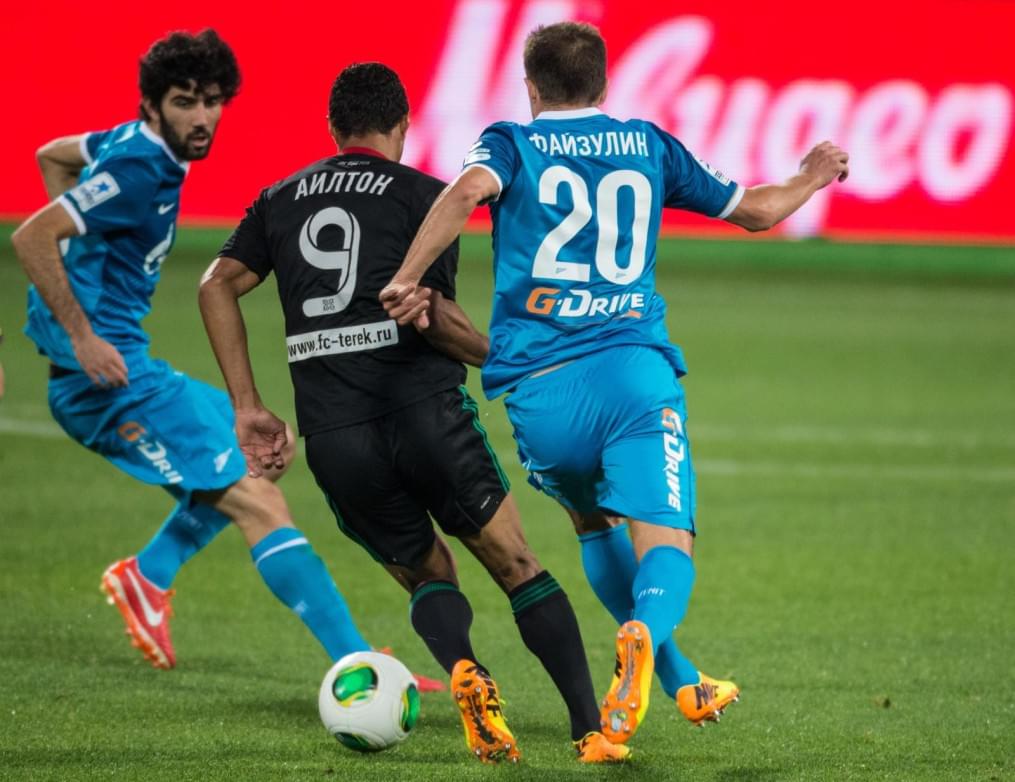Матч 8-го тура СОГАЗ-Чемпионата России «Зенит» — «Терек»