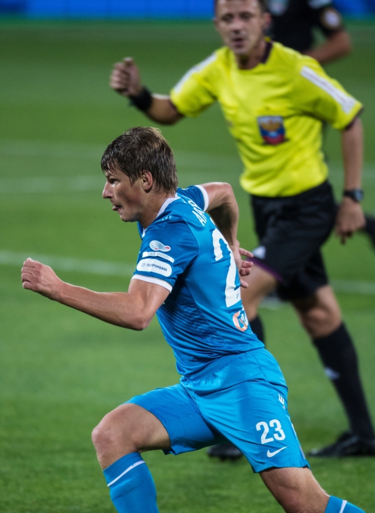 Матч 8-го тура СОГАЗ-Чемпионата России «Зенит» — «Терек»