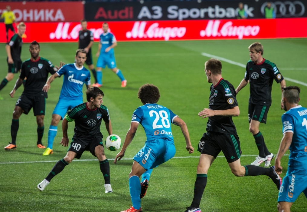 Матч 8-го тура СОГАЗ-Чемпионата России «Зенит» — «Терек»