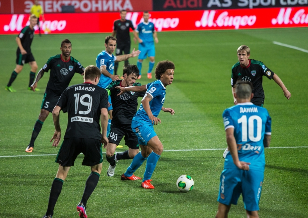 Матч 8-го тура СОГАЗ-Чемпионата России «Зенит» — «Терек»