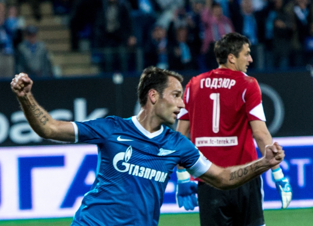 Матч 8-го тура СОГАЗ-Чемпионата России «Зенит» — «Терек»