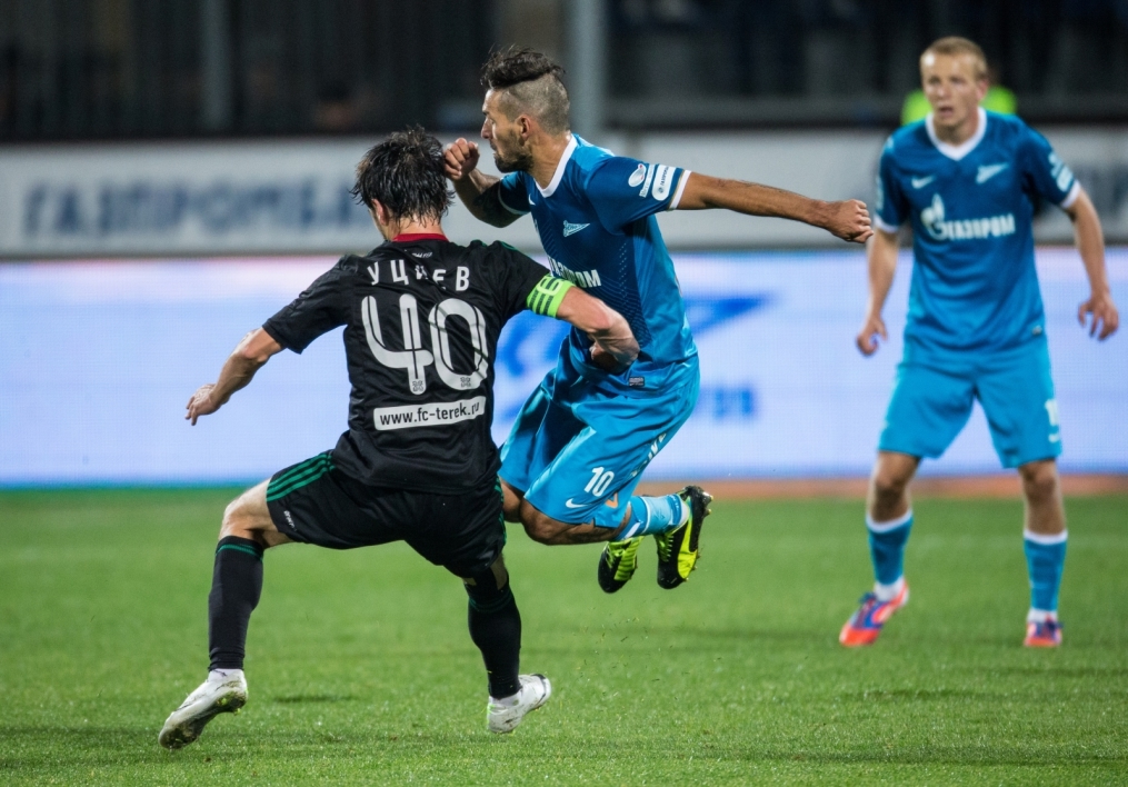 Матч 8-го тура СОГАЗ-Чемпионата России «Зенит» — «Терек»