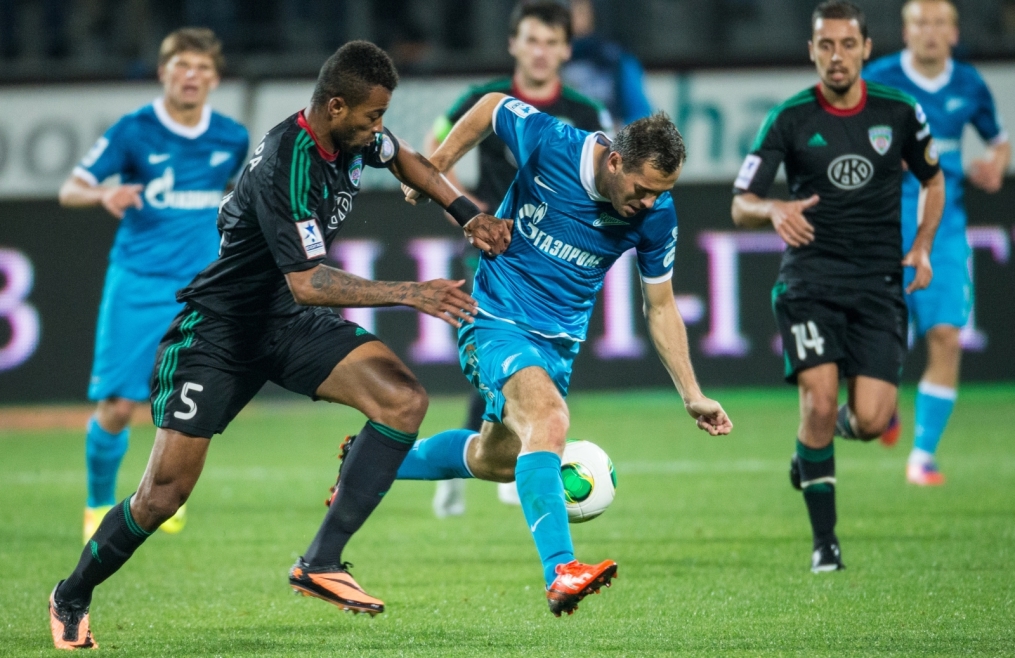 Матч 8-го тура СОГАЗ-Чемпионата России «Зенит» — «Терек»