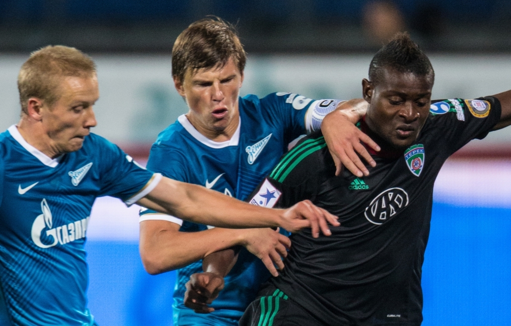 Матч 8-го тура СОГАЗ-Чемпионата России «Зенит» — «Терек»