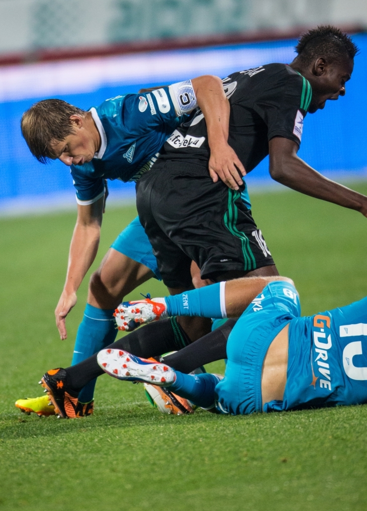 Матч 8-го тура СОГАЗ-Чемпионата России «Зенит» — «Терек»