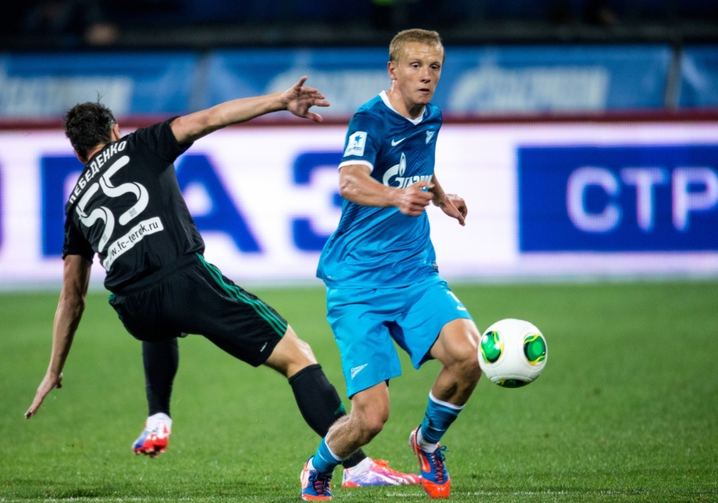 Матч 8-го тура СОГАЗ-Чемпионата России «Зенит» — «Терек»