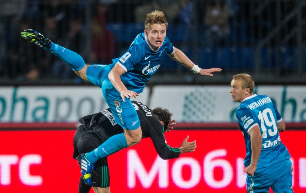 Матч 8-го тура СОГАЗ-Чемпионата России «Зенит» — «Терек»