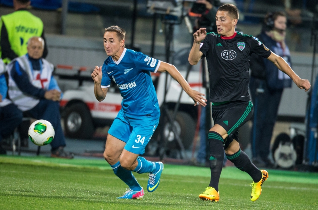 Матч 8-го тура СОГАЗ-Чемпионата России «Зенит» — «Терек»