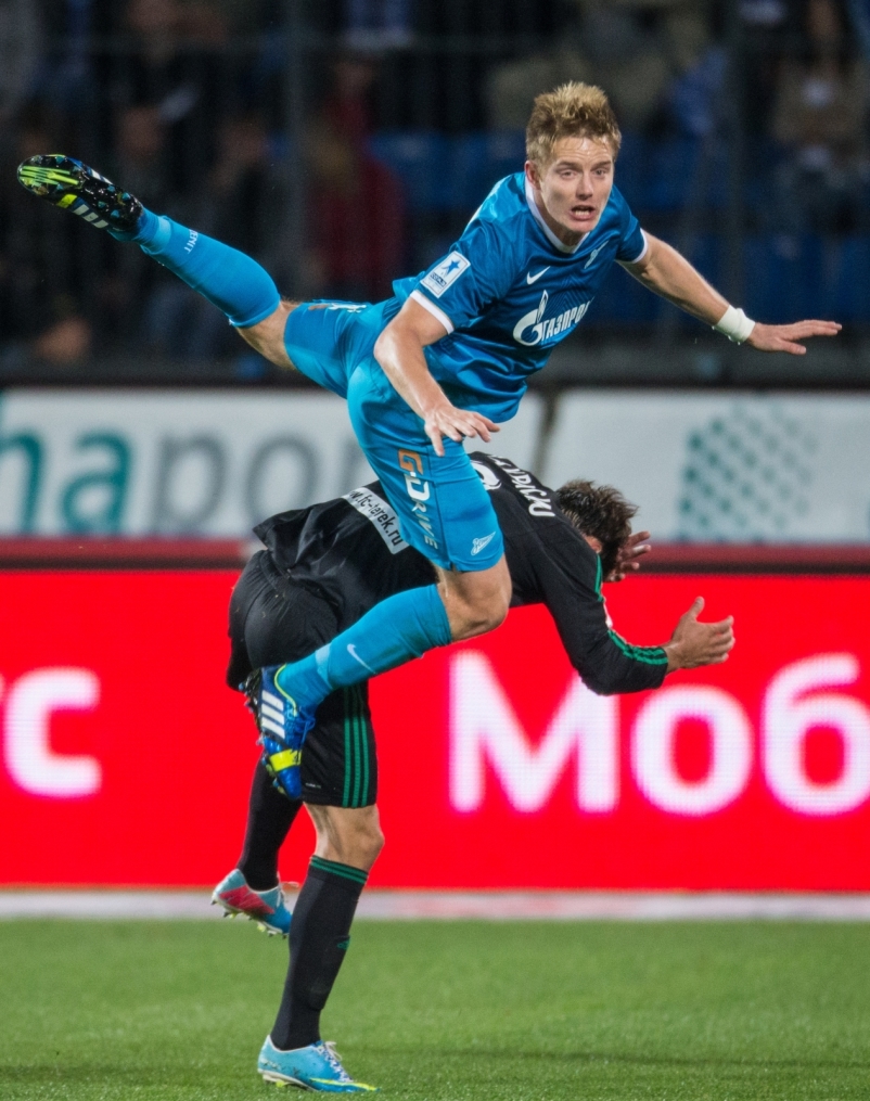 Матч 8-го тура СОГАЗ-Чемпионата России «Зенит» — «Терек»