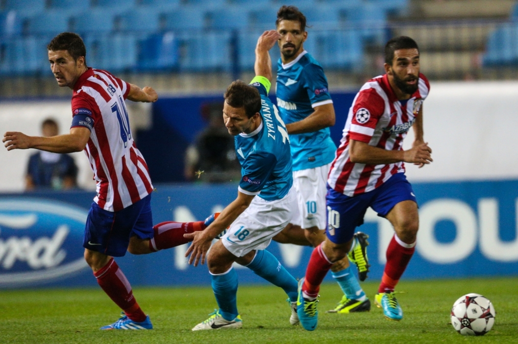 Лига чемпионов УЕФА 2013/2014, «Атлетико» — «Зенит»