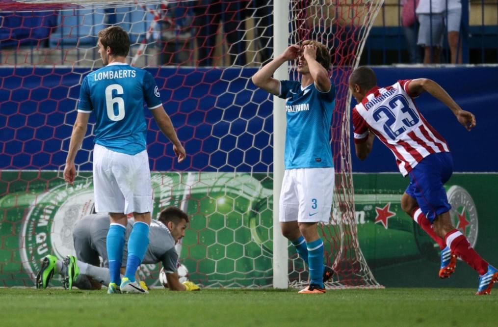 Лига чемпионов УЕФА 2013/2014, «Атлетико» — «Зенит»