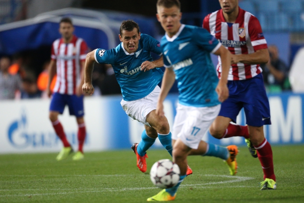 Лига чемпионов УЕФА 2013/2014, «Атлетико» — «Зенит»