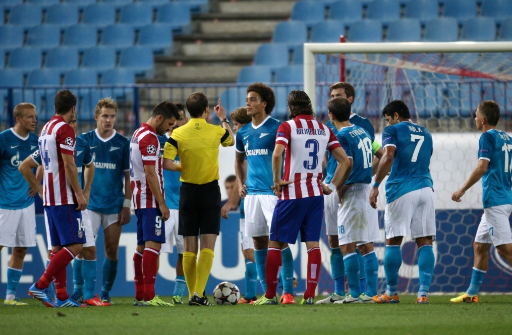 Лига чемпионов УЕФА 2013/2014, «Атлетико» — «Зенит»