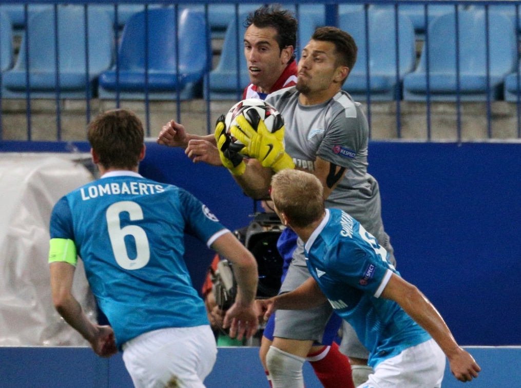 Лига чемпионов УЕФА 2013/2014, «Атлетико» — «Зенит»