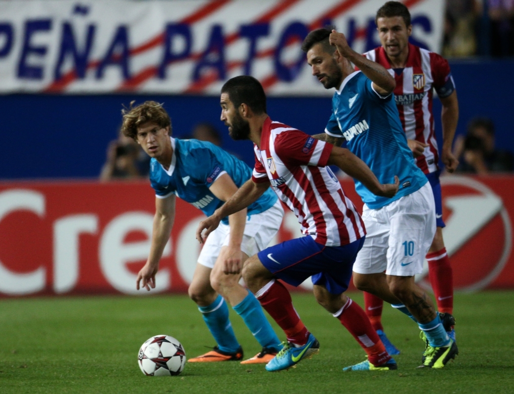 Лига чемпионов УЕФА 2013/2014, «Атлетико» — «Зенит»