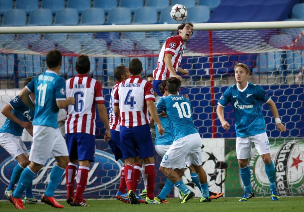 Лига чемпионов УЕФА 2013/2014, «Атлетико» — «Зенит»