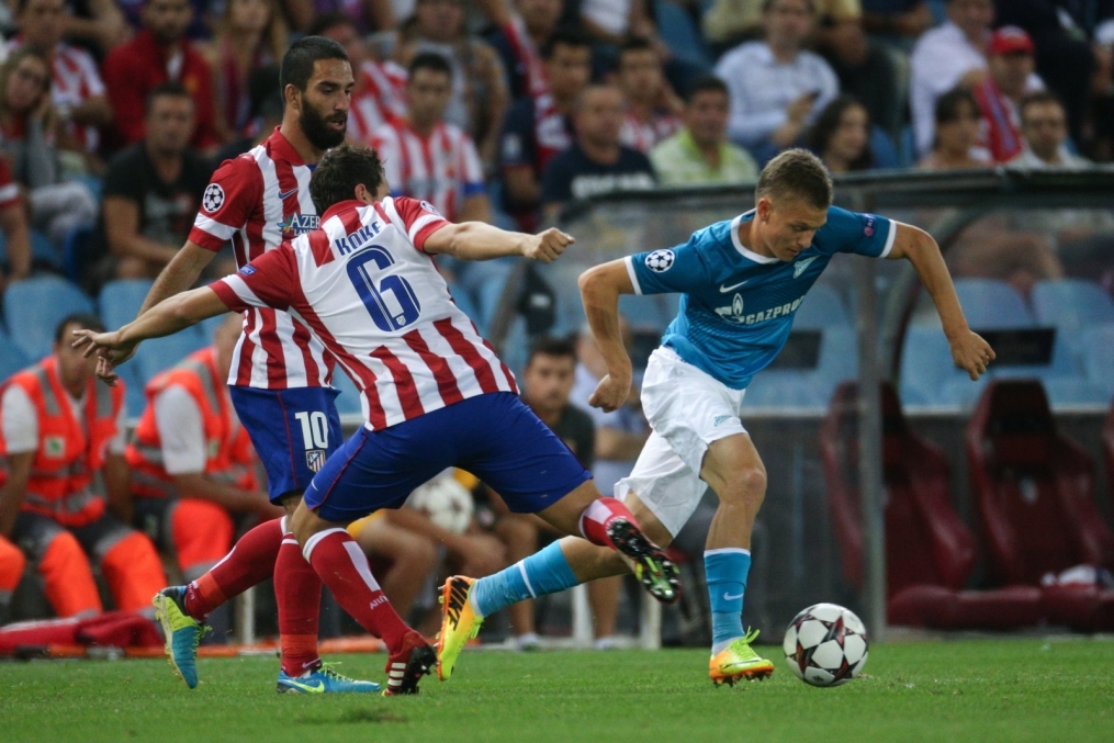 Лига чемпионов УЕФА 2013/2014, «Атлетико» — «Зенит»