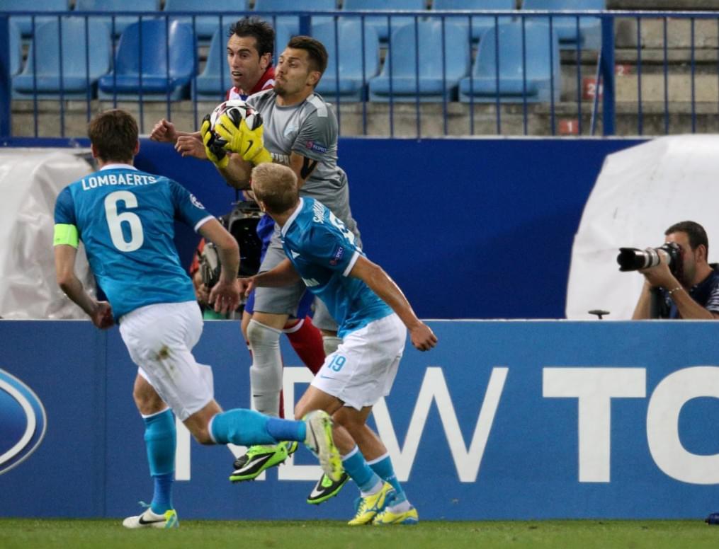 Лига чемпионов УЕФА 2013/2014, «Атлетико» — «Зенит»