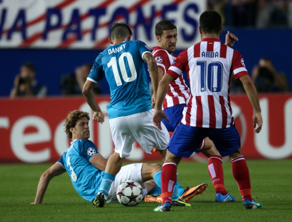 Лига чемпионов УЕФА 2013/2014, «Атлетико» — «Зенит»