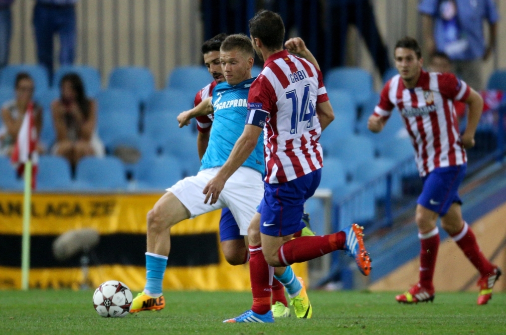 Лига чемпионов УЕФА 2013/2014, «Атлетико» — «Зенит»