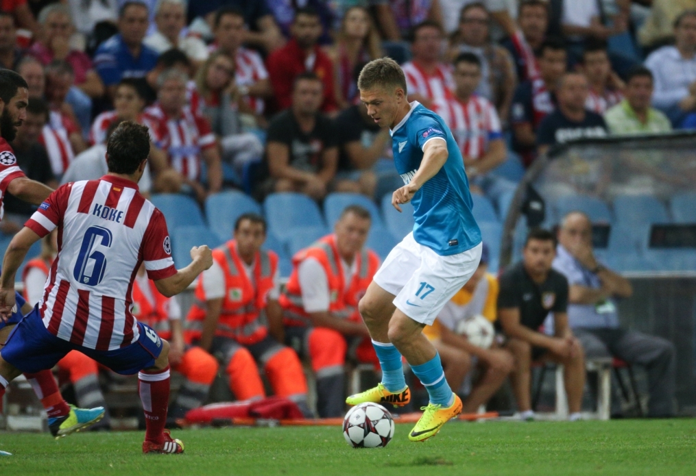 Лига чемпионов УЕФА 2013/2014, «Атлетико» — «Зенит»