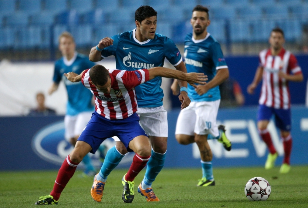 Лига чемпионов УЕФА 2013/2014, «Атлетико» — «Зенит»
