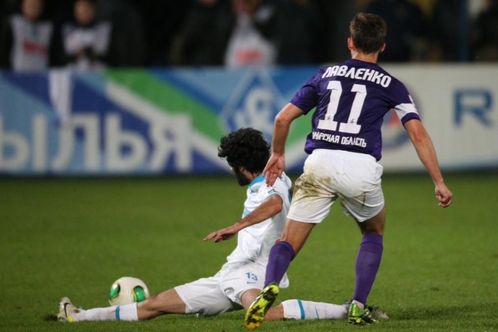 Чемпионат России 2013, 10-й тур, матч «Крылья Советов» — «Зенит»