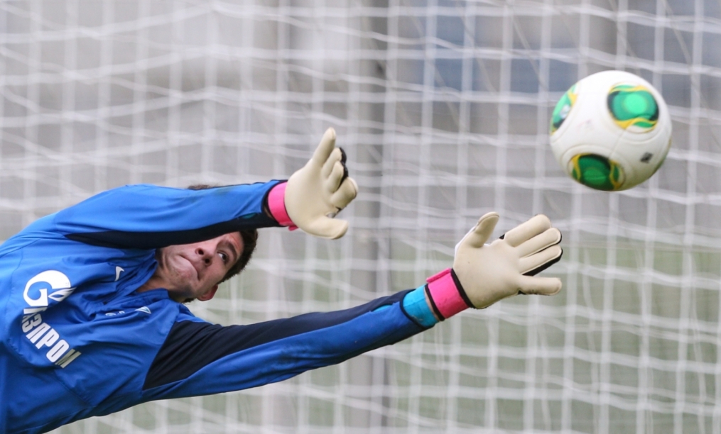 Тренировка «Зенита» перед матчем «Зенит» — «Спартак»