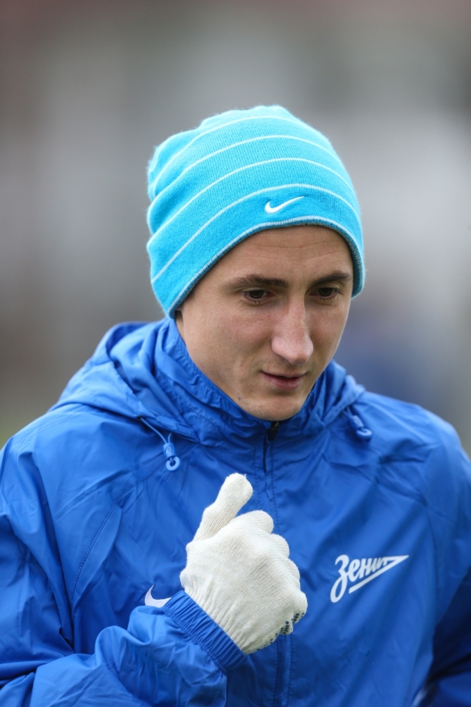 Тренировка «Зенита» перед матчем «Зенит» — «Спартак»