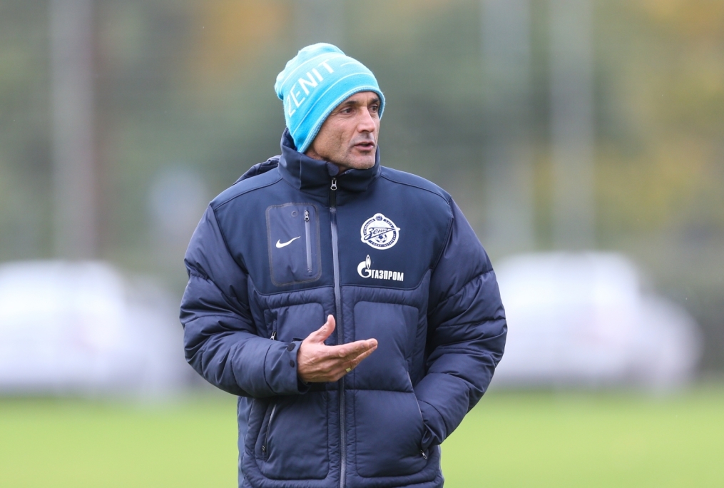 Тренировка «Зенита» перед матчем «Зенит» — «Спартак»