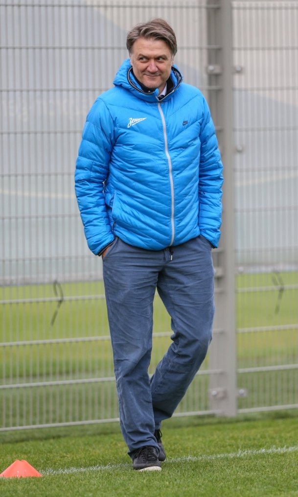 Тренировка «Зенита» перед матчем «Зенит» — «Спартак»