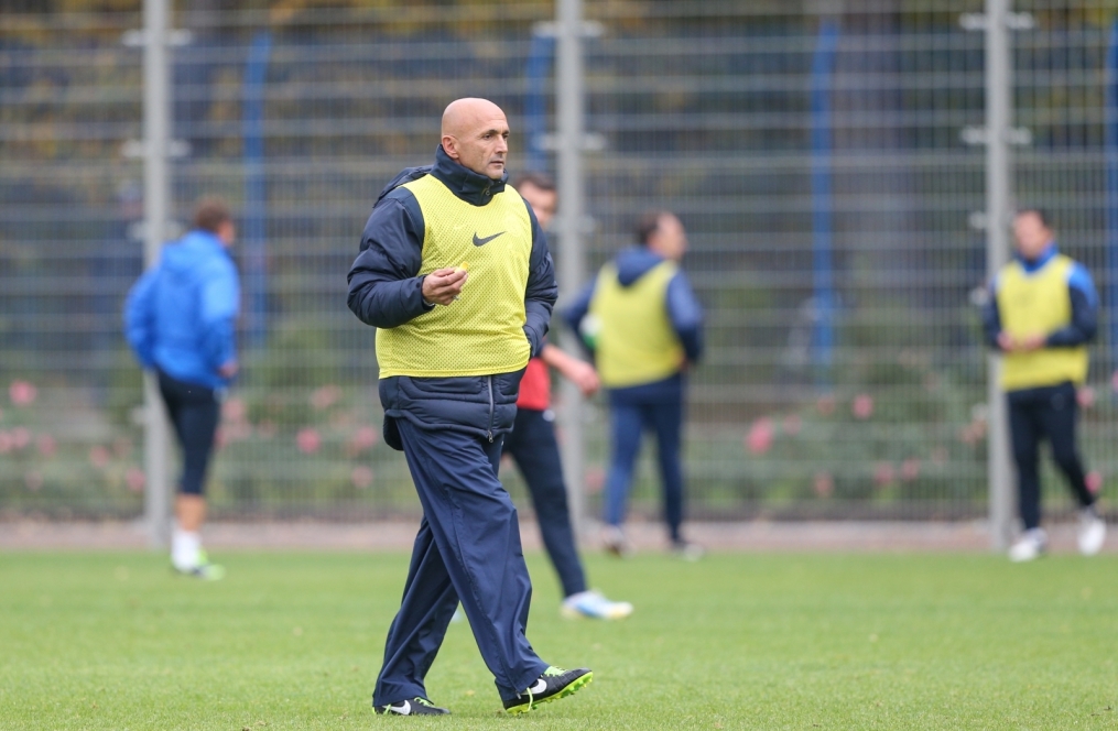 Тренировка «Зенита» перед матчем «Зенит» — «Спартак»