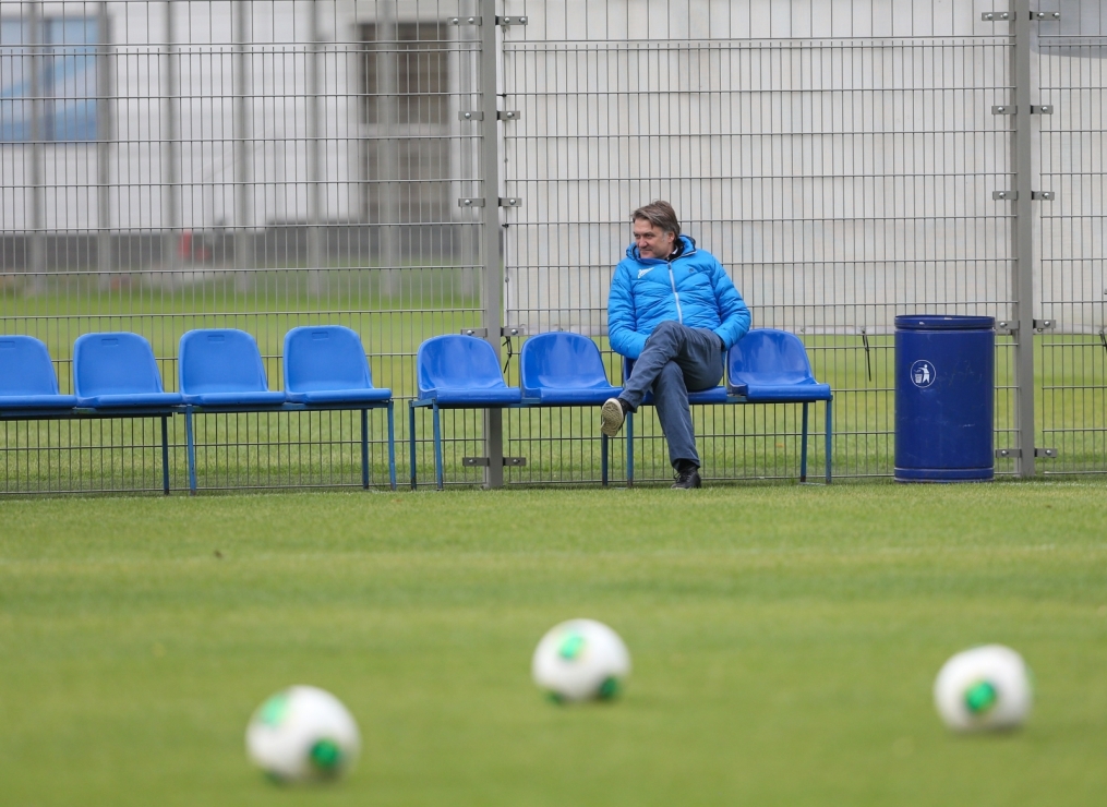 Тренировка «Зенита» перед матчем «Зенит» — «Спартак»
