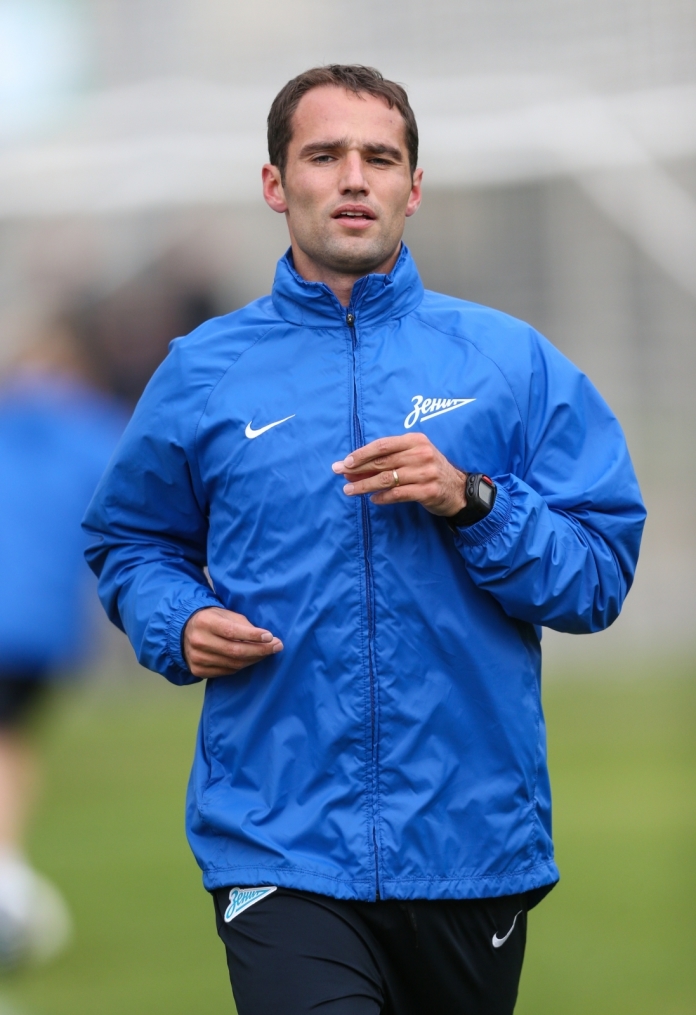 Тренировка «Зенита» перед матчем «Зенит» — «Спартак»