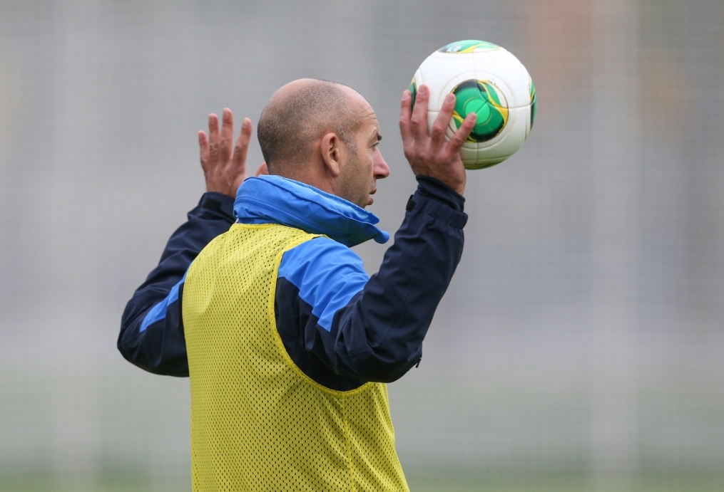 Тренировка «Зенита» перед матчем «Зенит» — «Спартак»