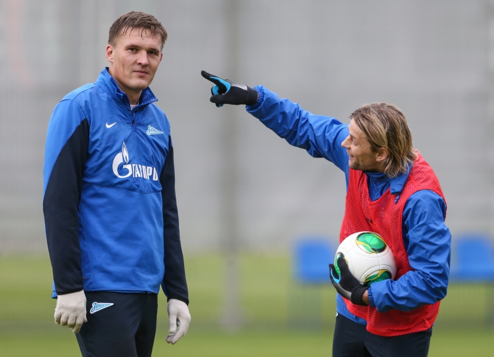 Тренировка «Зенита» перед матчем «Зенит» — «Спартак»