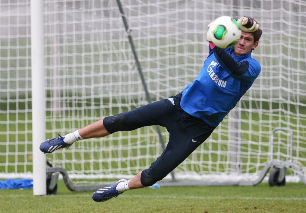 Тренировка «Зенита» перед матчем «Зенит» — «Спартак»