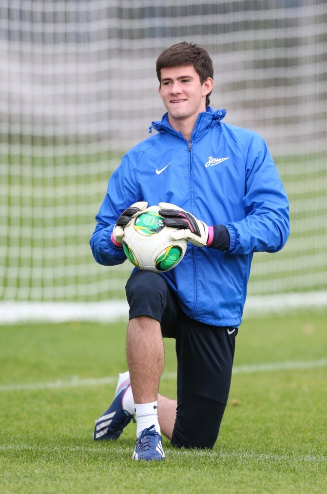 Тренировка «Зенита» перед матчем «Зенит» — «Спартак»