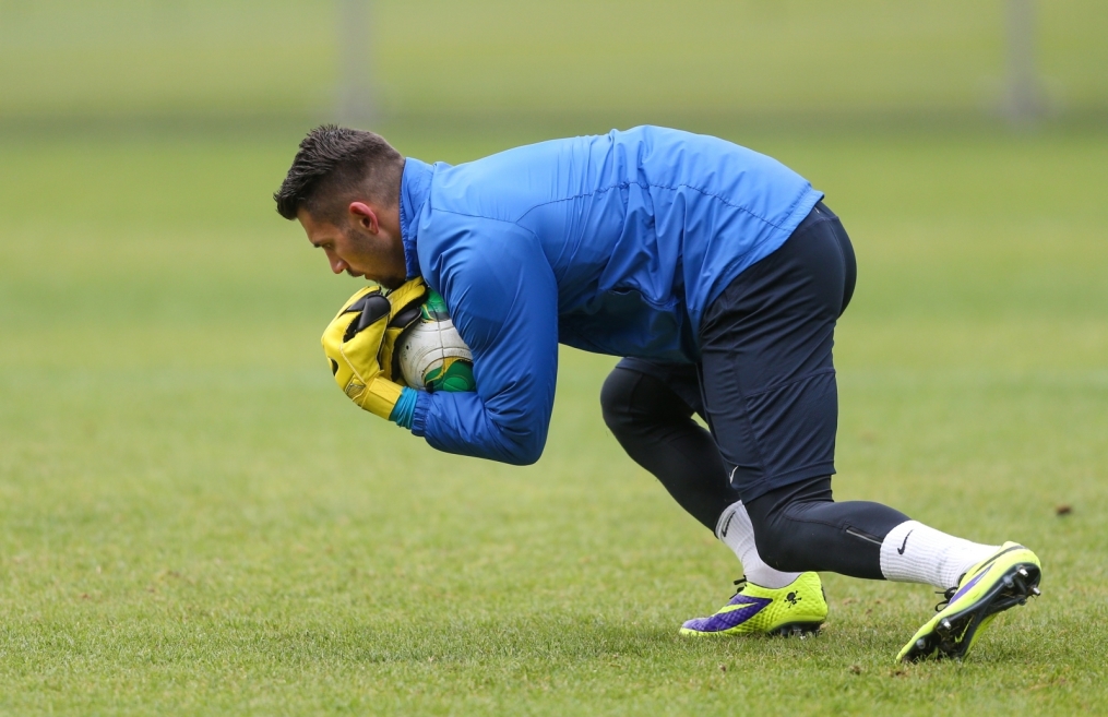 Тренировка «Зенита» перед матчем «Зенит» — «Спартак»