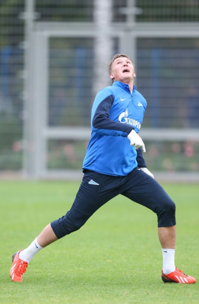 Тренировка «Зенита» перед матчем «Зенит» — «Спартак»