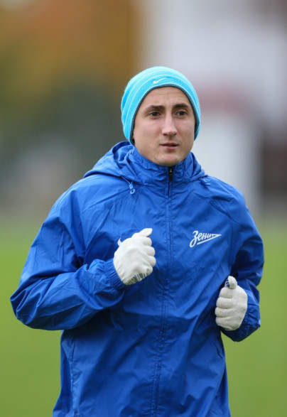 Тренировка «Зенита» перед матчем «Зенит» — «Спартак»