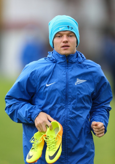 Тренировка «Зенита» перед матчем «Зенит» — «Спартак»