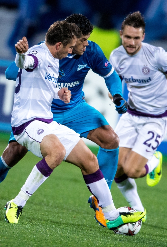 Матч Лиги чемпионов УЕФА 2013/2014, «Зенит» — «Аустрия»