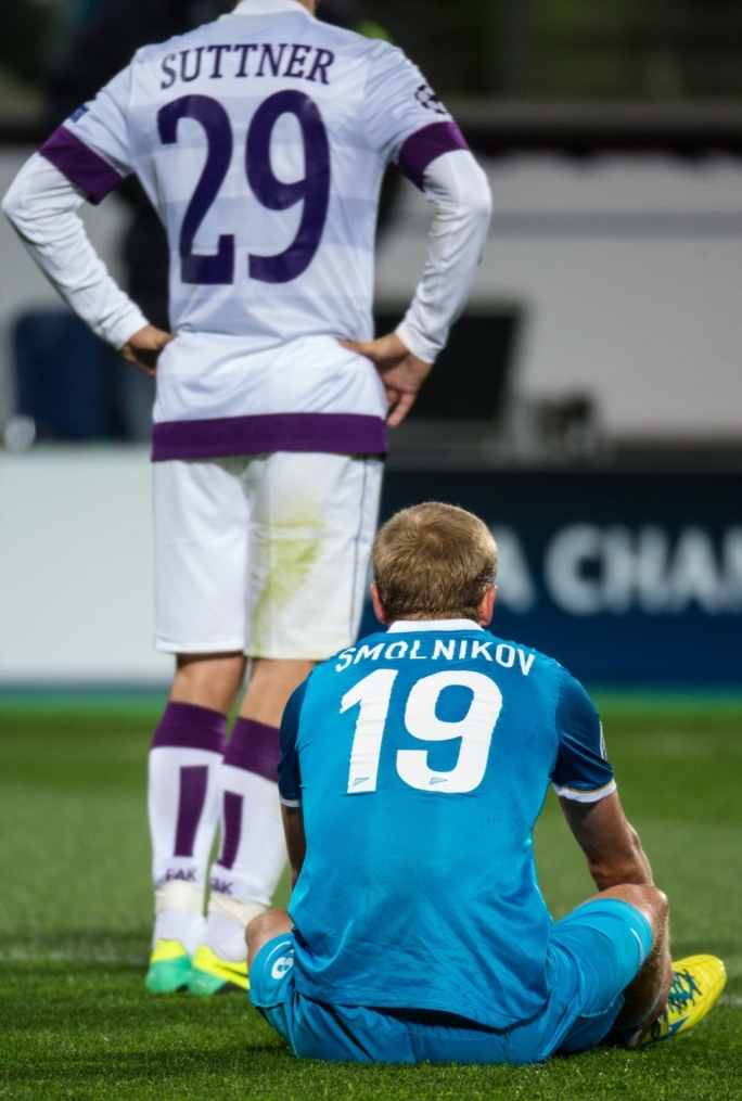 Матч Лиги чемпионов УЕФА 2013/2014, «Зенит» — «Аустрия»