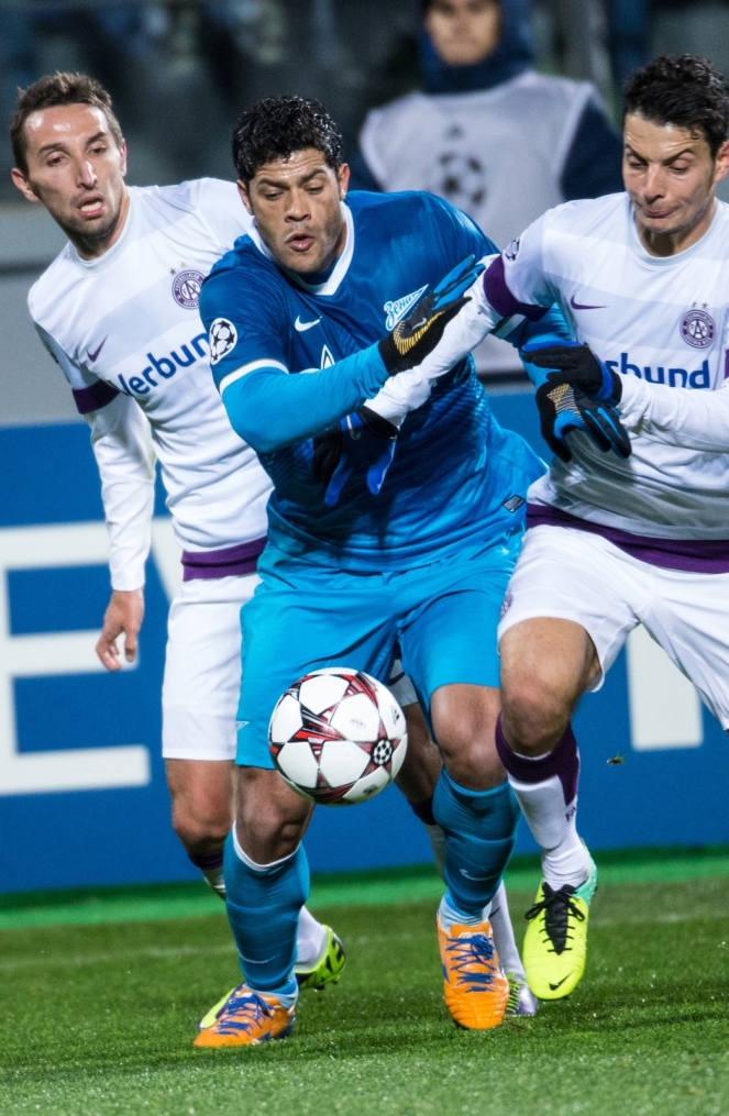 Матч Лиги чемпионов УЕФА 2013/2014, «Зенит» — «Аустрия»