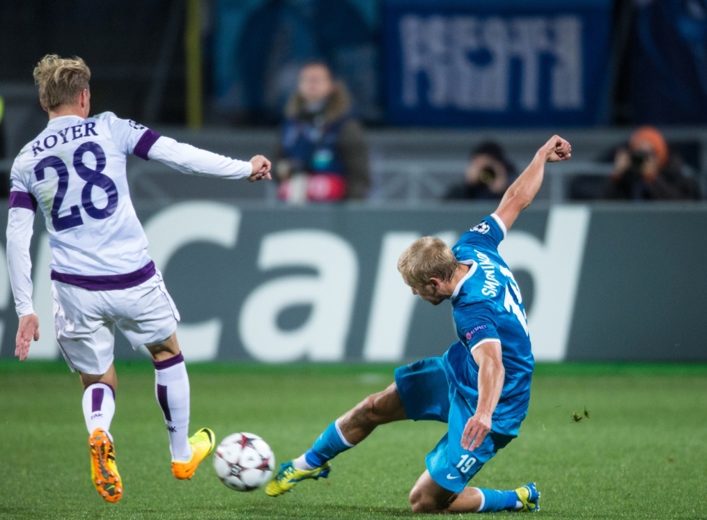 Матч Лиги чемпионов УЕФА 2013/2014, «Зенит» — «Аустрия»