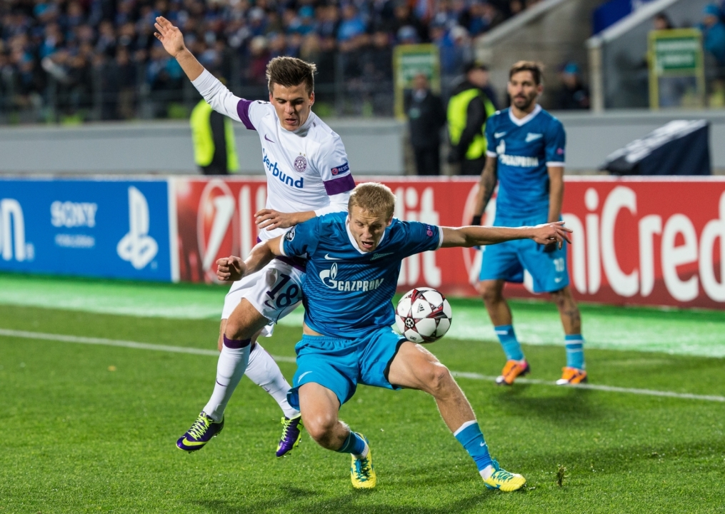 Матч Лиги чемпионов УЕФА 2013/2014, «Зенит» — «Аустрия»