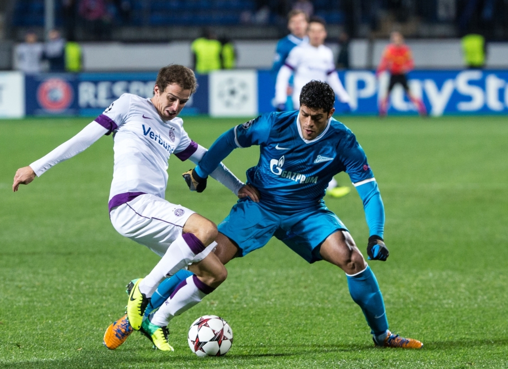 Матч Лиги чемпионов УЕФА 2013/2014, «Зенит» — «Аустрия»