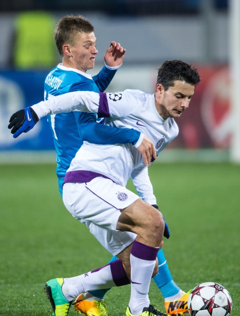 Матч Лиги чемпионов УЕФА 2013/2014, «Зенит» — «Аустрия»